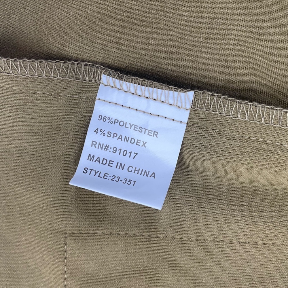 Olive Solitaire Belted Jacket (B41#2) - Picture 9 of 11